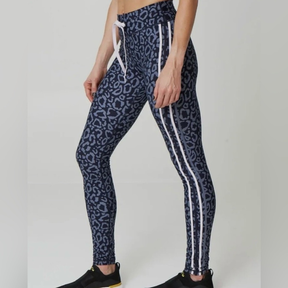 The Upside Blue Leopard Print Leggings